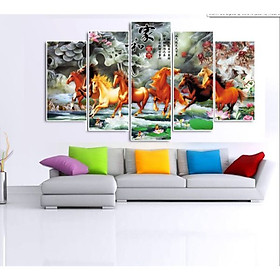 Tranh Ngựa Treo Tường |Mã Đáo Thành Công |T3M-20831