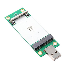 -E WWAN Card to USB Adapter & SIM Slot for full-height 3G/4G Module
