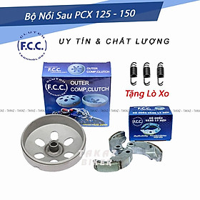 A7 Bộ Nồi Sau FCC Honda PCX, SH Mode, LEAD 125cc - Chống rung đầu xe Hãng FCC