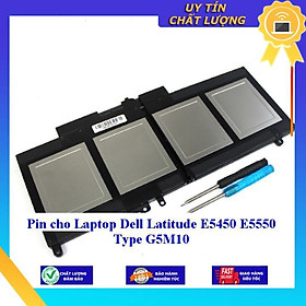 Pin cho Laptop Dell Latitude E5450 E5550 Type G5M10 - Hàng Nhập Khẩu New Seal
