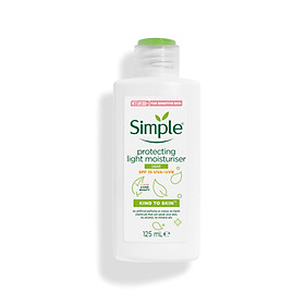 Kem dưỡng Simple Kind To Skin Hydrating Light Moisturizer SPF15 - Chống nắng 125ml