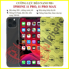 Dán cường lực dẻo nano cho iPhone 11 Pro, iPhone 11 Pro Max