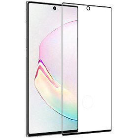 Miếng dán cường lực 3D full màn hình cho Samsung Galaxy Note 10 Plus / Note 10 Plus 5G hiệu Nillkin CP + Max ( Mỏng 0.23mm, Kính ACC Japan, Chống Lóa, Hạn Chế Vân Tay) - Hàng chính hãng