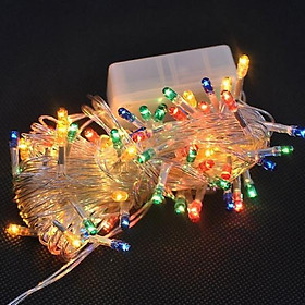Mua Dây Đèn Nháy Chớp Trang Trí LED Nhiều Màu Dài 5m DEN01