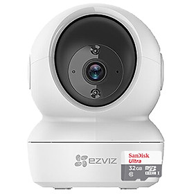 Camera IP wifi Ezviz CS-CV246 (C6CN 1080P) Kèm thẻ nhớ Sandisk 32GB - Hàng chính hãng