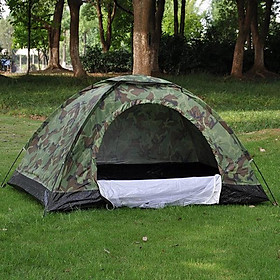 Lều trại du lịch vải dù quân đội 2 lớp chống muỗi cao cấp