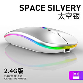 Mua Chuột quang không dây có thể sạc lại Im lặng và có thể điều chỉnh đèn Led cho Pc / Máy tính xách tay
