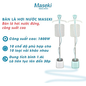 Mua  HÀNG CHÍNH HÃNG  - Bàn Là Hơi Nước Đứng Maseki - Công Suất 1800W  Là/Ủi Nhanh Chóng  Phù Hợp Với Mọi Loại Vải