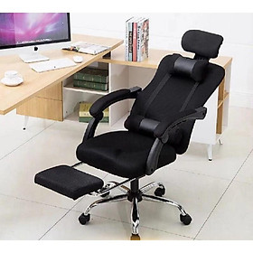 Mua Ghế văn phòng  Ngả lưng + duỗi chân ngủ trưa  có bánh YW-809