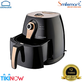 Nồi Chiên Không Dầu Lock&Lock EJF137FU (3L) - Đen - Hàng Chính Hãng