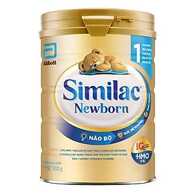 Sữa Bột Cho Bé Similac Newborn Eye-Q 900g Gold Label