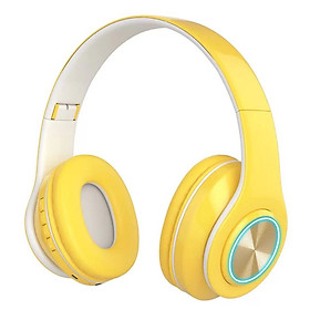 Mua Tai Nghe Blueooth Chụp Tai BEARHOME B39  Headphone Có Micro Và Đèn Led RGB Đổi Màu. Âm Thanh Siêu Hay  Bass Đỉnh Cao - Hàng Chính Hãng