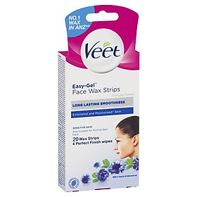 Mua Veet Face Wax Strips Sensitive 20 Mua Veet Face Wax Strips Sensitive 20