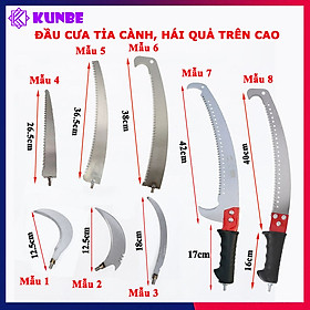 Lưỡi Cưa Tỉa Cắt Cành Cây, Hái Quả Trên Cao Đa Năng KUNBE Nhiều Kích Thước Lựa Chọn