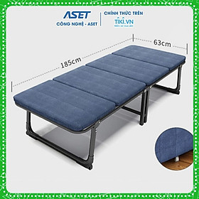 Mua Giường xếp thông minh đệm lót cao cấp 5 lớp kích thước 185x63cm - HÀNG CHÍNH HÃNG