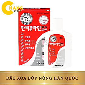 Dầu Nóng Xoa Bóp Antiphlamine từ Hàn Quốc 100ml giảm đau, nhức, ngứa, vết thâm tím hiệu quả