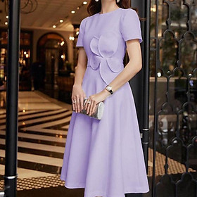 Đầm dự tiệc hoa eo TRIPBLE T DRESS - Size S/M/L/XL (kèm ảnh/video thật) MS82Y
