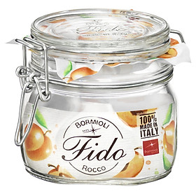 Mua Combo 4 hũ thủy tinh nắp khóa cài dung tích 500 ml - Made in Italy
