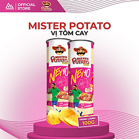 Khoai Tây Chiên Mister Potato có hình Neymar vị Tôm Cay 100g An Gia Sweets