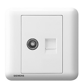 Công Tắc/Ổ Cáp SIEMENS Trắng