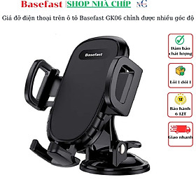 Mua Giá đỡ điện thoại trên ô tô Basefast GK06 chỉnh được nhiều góc độ - Hàng Chính Hãng