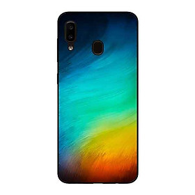 Ốp Lưng in cho Samsung A20 / A30 Mẫu MÀU SẮC 5̣ - Hàng Chính Hãng