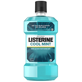 Nước Súc Miệng Hương Bạc Hà Listerine Cool Mint (750ml) - 8850007811251