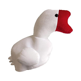 Goose Hat Costume Headgear Decoration Funny Novelty Adults Kids Holiday Dress up Carnival Birthday Night Event Plush Animal Hat Cap