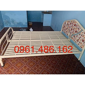 Giường sắt khung tròn đủ size từ 1m đến 1m8- HCM