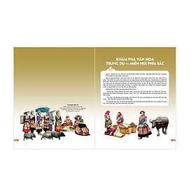 Đất Nước Gấm Hoa – Tập bản đồ địa lý Việt Nam – NXB Kim Đồng