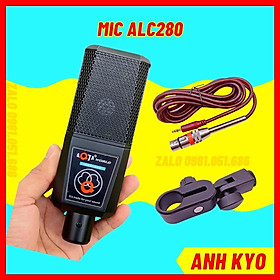 Mua Mic thu âm ALC280  mic livestream alc 280 màu đen chuyên thu âm  livestream online với các dòng sound card H9 K300 K10