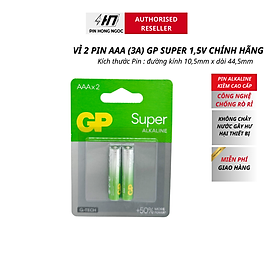 Mua Pin AA và AAA GP super Alkaline Siêu Bền Bỉ - Hàng chính hãng
