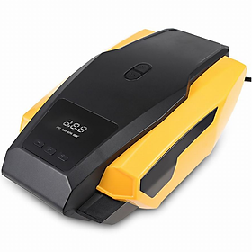 Máy Bơm Lốp Xe Ô Tô Mini 2 Xy Lanh ATJ 1166 | Màn Hình Điện Tử Có Chế Độ Tự Động Ngắt Khi Đủ Hơi, Bơm Khỏe, Tốc Độ Bơm Nhanh Chóng