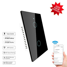 Công tắc cảm ứng thông minh Wi-Fi điều khiển bằng app