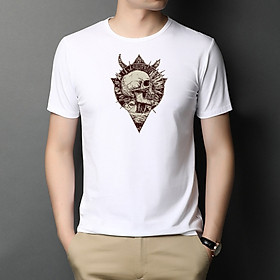 Áo Thun Nam Cực Hot - Chất Cotton - Dáng Body Thời Trang Hàn Quốc Giá Rẻ Cực Đẹp Kiểu Dáng Năng Động Cá Tính Siêu Hot Phù Hợp Đi Làm, Đi Chơi Art-025 ... Xương Quỷ