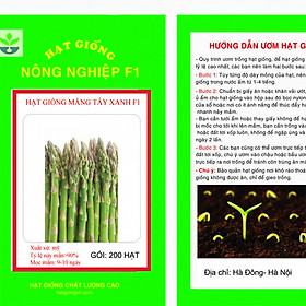 Mua Gói 200 hạt giống măng tây xanh F1