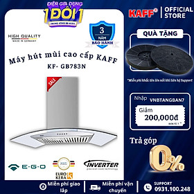 Mua Máy hút mùi kính cong 700mm KAFF KF_GB783N Tặng bộ lọc than thay thế _ Hàng Chính Hãng