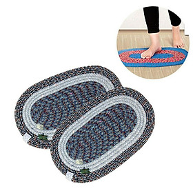 Mua Thảm lau chân hình bầu dục thời trang