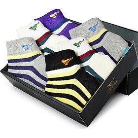 Hộp 6 Đôi Tất Thể Thao Nam Seven Wolves 91368
