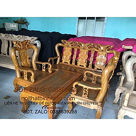 Mua bộ bàn ghế quốc đào tay 10 gỗ lim nam phi