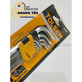 Mua Bộ lục giác 9 món ngắn  dài Tolsen 20048/ Tolsen 20049 chất liệu Cr-v  chịu nhiệt tốt  mạ crom