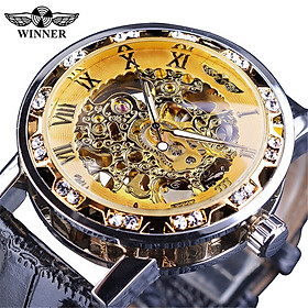 Đồng Hồ Cơ Nam AUTOMATIC Chính Hãng WINNER Dây Thép Cao Cấp Đẹp Giá Rẻ Kiểu Dáng Thời Trang Sang Trọng