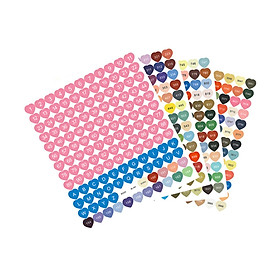 4 Sheets Color Number Label Stickers 447 DMC 26  for Cross Stitch