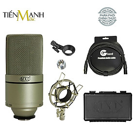 [Tặng Cable] MXL 990 Mic Condenser Thu Âm Phòng Studio, Micro Vocal Biểu Diễn Chuyên Nghiệp Microphone Recording Kit Cardioid MXL990 Hàng Chính Hãng