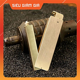 Mua Hột Quẹt Bật Lửa Xăng Đá Thủ Công TC1807-LUW Chất Liệu Đồng Thau Đánh Lửa Tự Động Kiểu Dáng Cổ Điển