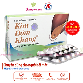 Kim đởm khang - Có tem tích điểm chính hãng - Hỗ trợ giảm sỏi gan, mật