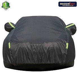 Bạt phủ ô tô Mazda CX5 nhãn hiệu Macsim sử dụng trong nhà và ngoài trời chất liệu Polyester - màu đen và màu ghi