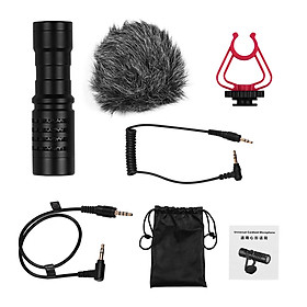 Micro Ngưng Tụ Chống Sốc Video Định Hướng Cho Canon Nikon Sony (3.5mm)