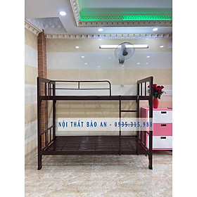 Mua Giường sắt hộp 2 tầng 80cmx80cm ( Tầng Dưới – Tầng Trên) Cao cấp BẢO AN