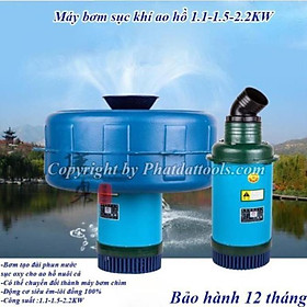 Mua Máy Bơm Nước Sục Khí Tạo Oxy Cho Ao Hồ Hàng Dây Đồng 100